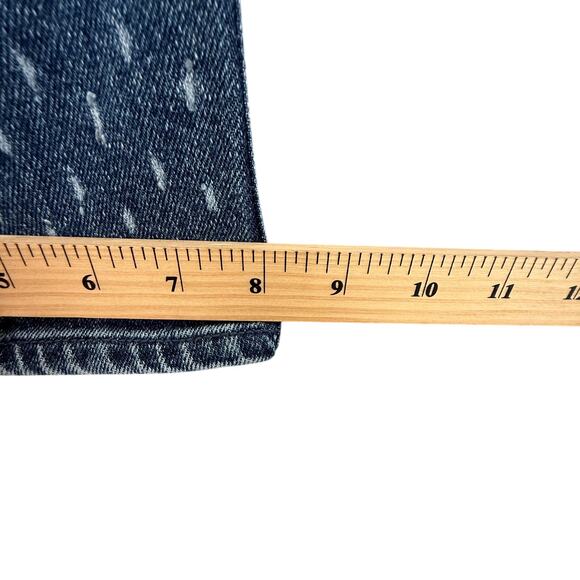 Social Tourist Ultra High Rise Straight Jeans Womens 4 27 Blue Dark Wash NWT - Picture 8 of 9